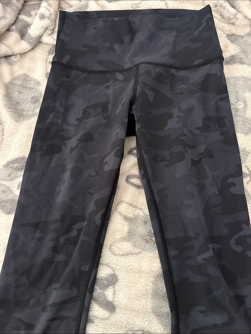 lululemon athletica Kids Black Camo Leggings